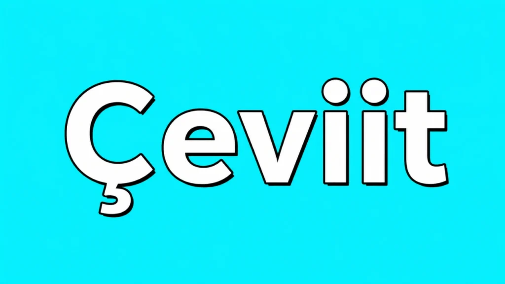 çeviit