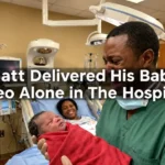 matt delivered his baby cleo alone in the hospital