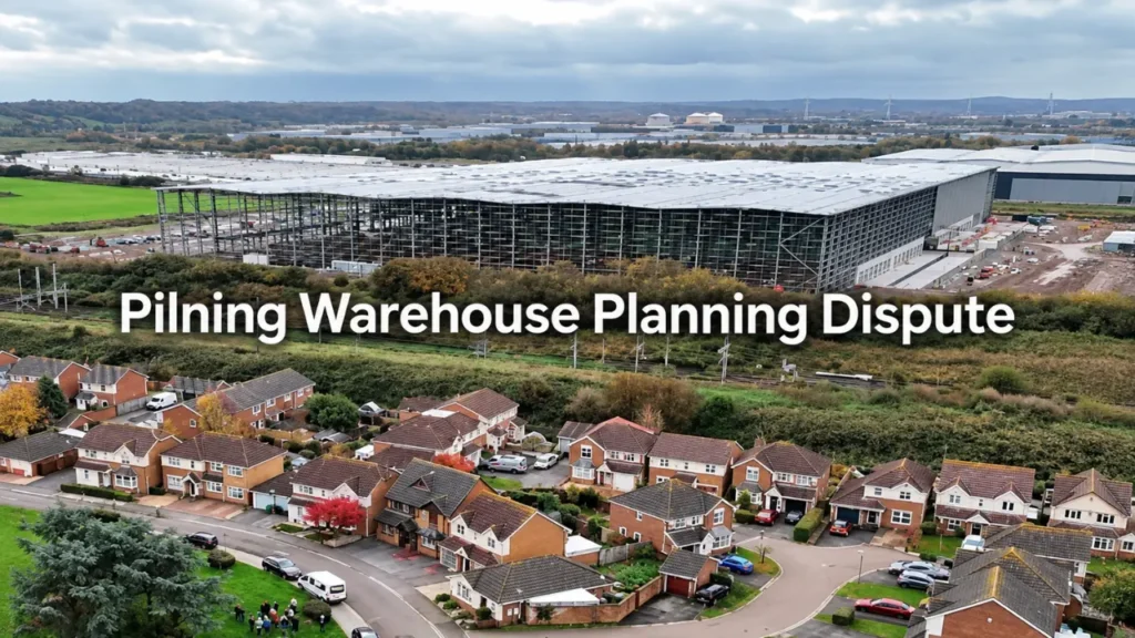 pilning warehouse planning dispute