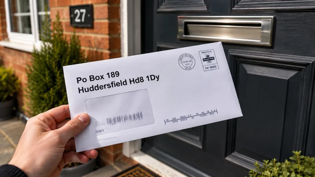 po box 189 huddersfield hd8 1dy,