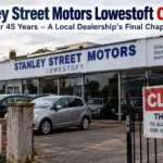 stanley street motors lowestoft closes