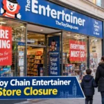 uk toy chain entertainer store closure